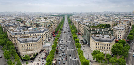 L'avenue des Champs-Elyses. 