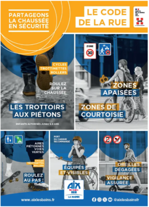 affiche sécurité routière