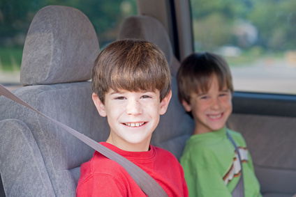 enfants voiture